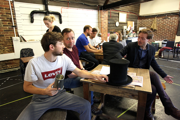 Photo Flash: Inside Rehearsal For TRIAL BY LAUGHTER at the Watermill Theatre Image