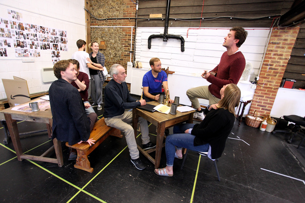 Photo Flash: Inside Rehearsal For TRIAL BY LAUGHTER at the Watermill Theatre Image