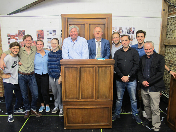 Photo Flash: Inside Rehearsal For TRIAL BY LAUGHTER at the Watermill Theatre Image