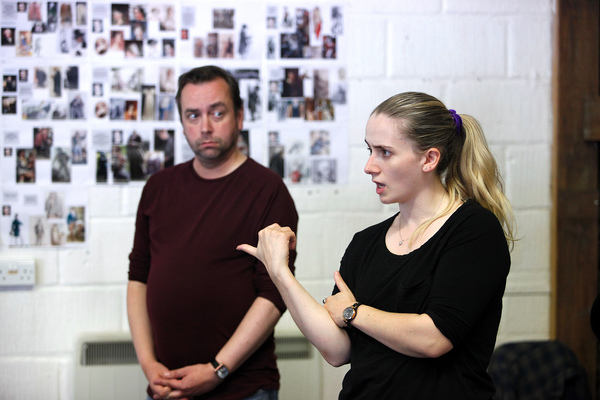 Photo Flash: Inside Rehearsal For TRIAL BY LAUGHTER at the Watermill Theatre Image