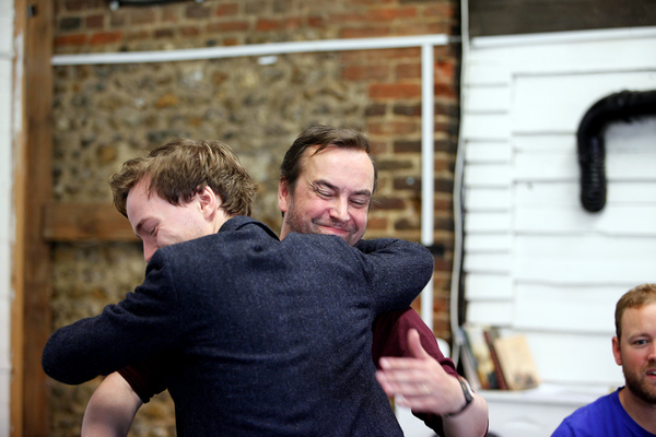 Photo Flash: Inside Rehearsal For TRIAL BY LAUGHTER at the Watermill Theatre Image