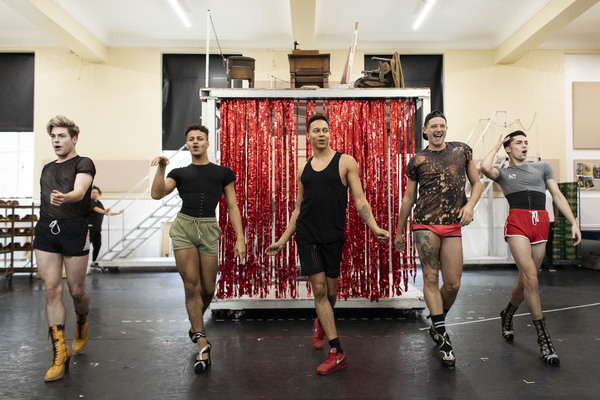 Photo Flash: Go Inside Rehearsal For the UK Tour of KINKY BOOTS Image