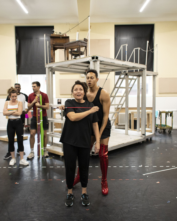 Photo Flash: Go Inside Rehearsal For the UK Tour of KINKY BOOTS Image