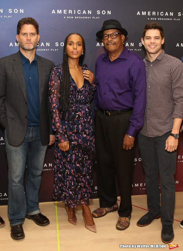 Freeze Frame: Washington, Pasquale, and Company Prep for Broadway Run in AMERICAN SON Image