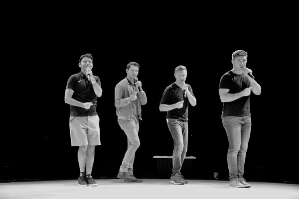 Photo Coverage: At Sound Check with CELTIC THUNDER X at NYCB Theatre at Westbury Image