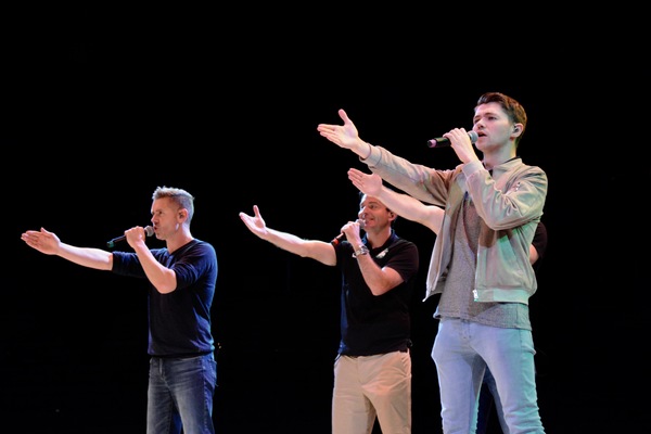 Photo Coverage: At Sound Check with CELTIC THUNDER X at NYCB Theatre at Westbury Image