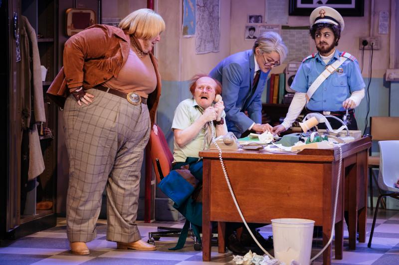 Review: ACCIDENTAL DEATH OF AN ANARCHIST Is An Absurd And Amusing Fight For Justice Presented By A Fabulous Female Cast.  Image