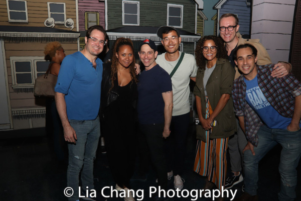Photo Flash: Tracie Thoms, Eric William Morris and More Visit GETTIN' THE BAND BACK TOGETHER Image