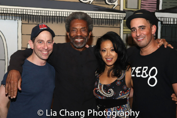 Photo Flash: Tracie Thoms, Eric William Morris and More Visit GETTIN' THE BAND BACK TOGETHER Image
