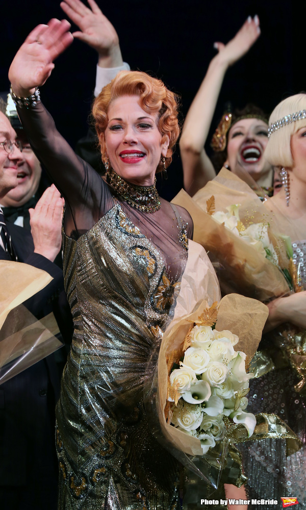 Marin Mazzie during the Broadway Opening Night Performance Curtain Call for ''Bullets Photo