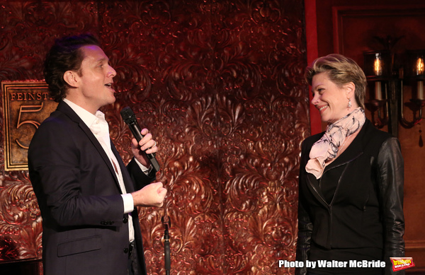 Jason Danieley and Marin Mazzie preview their show 'Broadway & Beyond'  at Feinsteins Photo