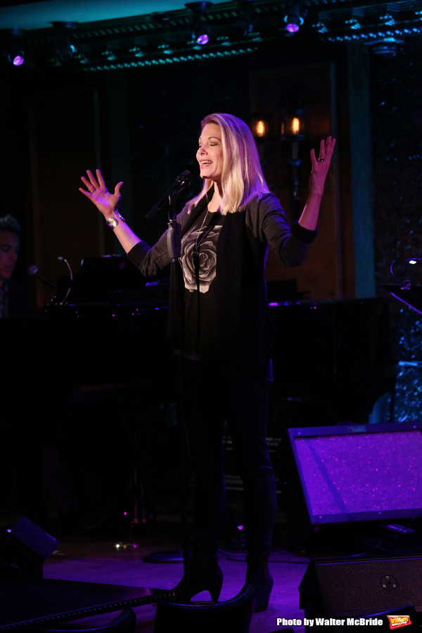 Marin Mazzie performing in a preview of 'A Brand New Show' at 54 Below on January 22, Photo