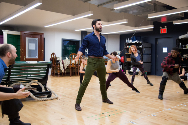 Jeff Sullivan and the cast of FINDING NEVERLAND Photo