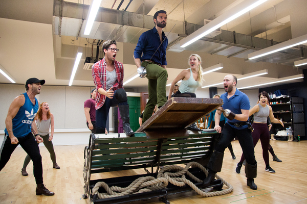 Jeff Sullivan and the cast of FINDING NEVERLAND Photo