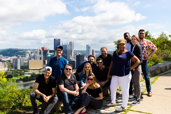 Photo Flash: THE PLAY THAT GOES WRONG Tour Cast Explores Pittsburgh Image