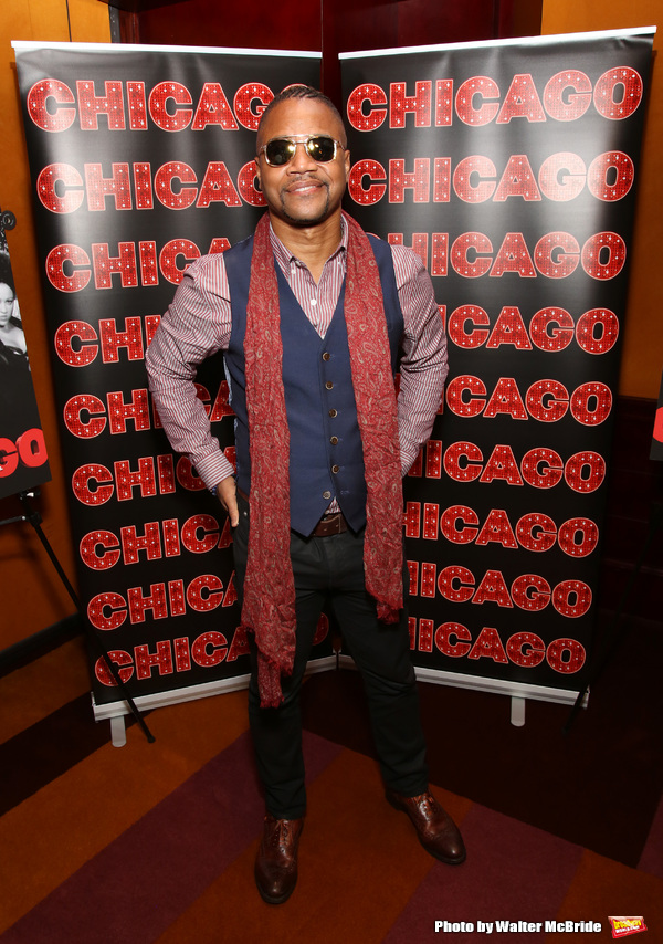 Photo Coverage: CHICAGO's New Billy Flynn, Cuba Gooding Jr., Meets the Press! Image