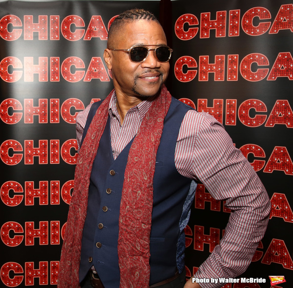 Photo Coverage: CHICAGO's New Billy Flynn, Cuba Gooding Jr., Meets the Press! Image