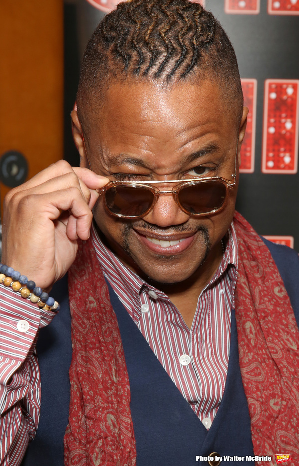 Photo Coverage: CHICAGO's New Billy Flynn, Cuba Gooding Jr., Meets the Press! Image