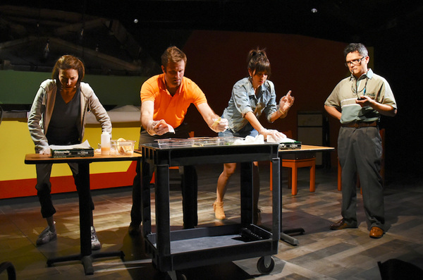 Photo Flash: Bess Wohl's Darkly Comic AMERICAN HERO Opens IAMA Season Image