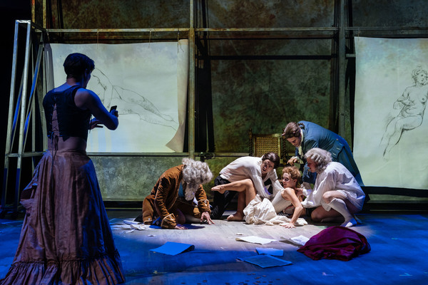 Photo Flash: First Look at THE ART OF SUCCESS the first part of double-bill HOGARTH'S PROGRESS at Rose Theatre Kingston Image