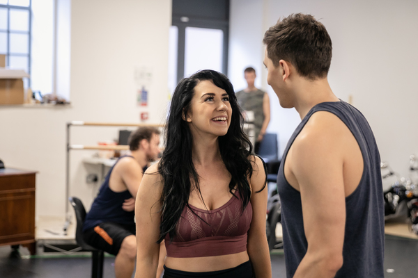 Photo Flash: In Rehearsal with ROCK OF AGES Image