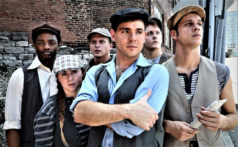 Thursday 5(+1): Ridley, Rankin, Petrille and Blake from Chaffin's Barn's NEWSIES Image