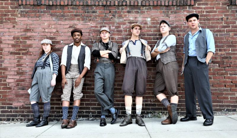 Thursday 5(+1): Ridley, Rankin, Petrille and Blake from Chaffin's Barn's NEWSIES Image