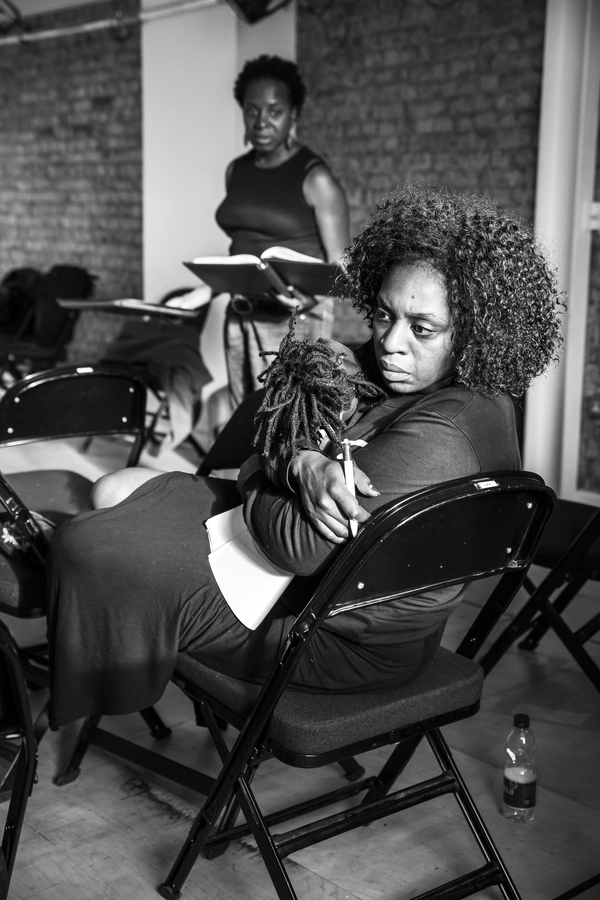 Photo Flash: In Rehearsal with Park Theatre's BULLET HOLE Image