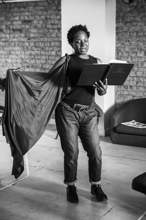 Photo Flash: In Rehearsal with Park Theatre's BULLET HOLE Image