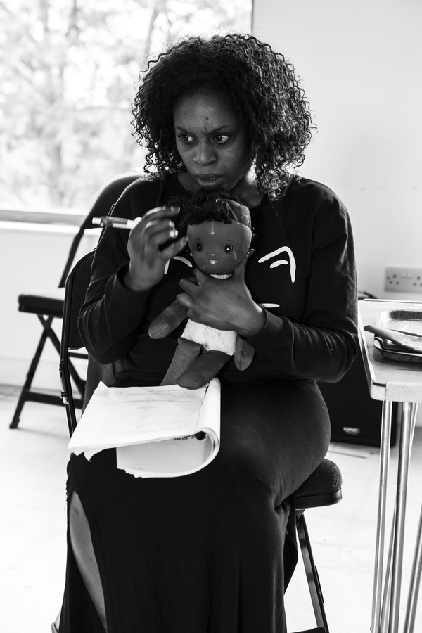 Photo Flash: In Rehearsal with Park Theatre's BULLET HOLE Image