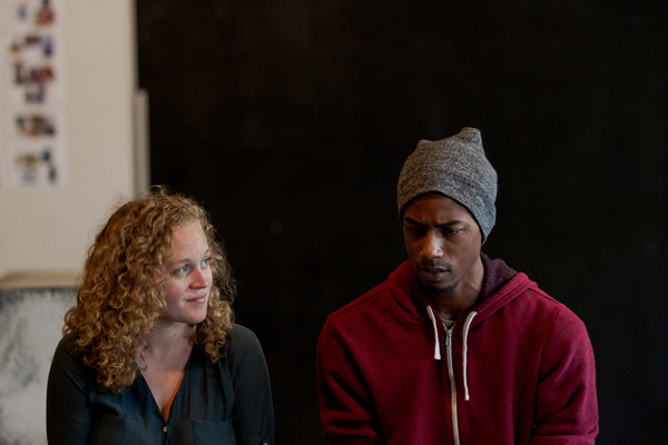 Photo Flash: In Rehearsal with Steppenwolf's THE CURIOUS INCIDENT OF THE DOG IN THE NIGHT-TIME Image