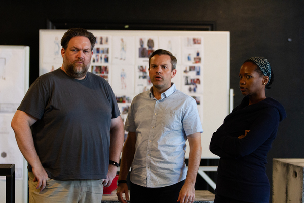 Photo Flash: In Rehearsal with Steppenwolf's THE CURIOUS INCIDENT OF THE DOG IN THE NIGHT-TIME Image