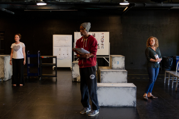 Photo Flash: In Rehearsal with Steppenwolf's THE CURIOUS INCIDENT OF THE DOG IN THE NIGHT-TIME Image
