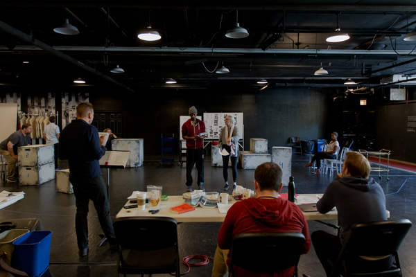 Photo Flash: In Rehearsal with Steppenwolf's THE CURIOUS INCIDENT OF THE DOG IN THE NIGHT-TIME Image