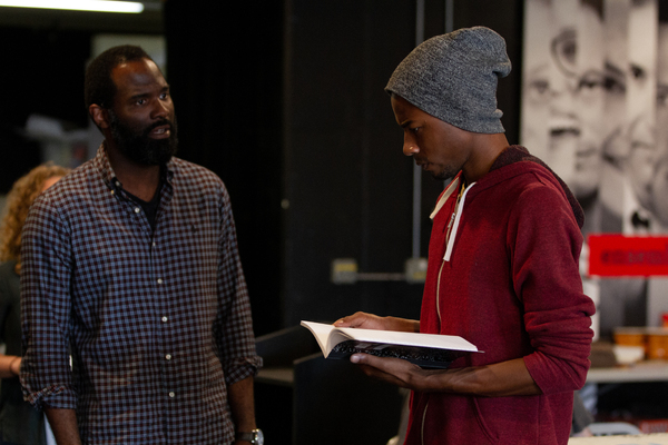 Photo Flash: In Rehearsal with Steppenwolf's THE CURIOUS INCIDENT OF THE DOG IN THE NIGHT-TIME Image