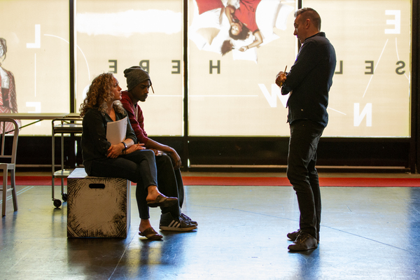 Photo Flash: In Rehearsal with Steppenwolf's THE CURIOUS INCIDENT OF THE DOG IN THE NIGHT-TIME Image