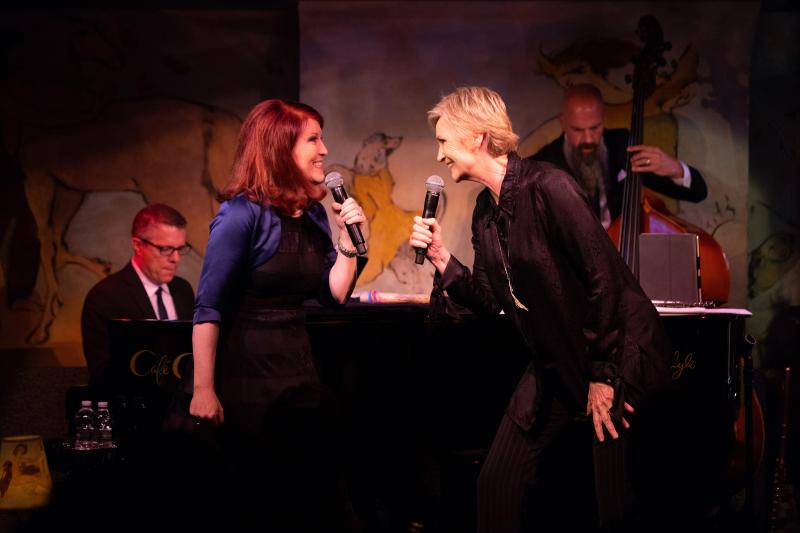 Review: TWO LOST SOULS Walk Into a Bar in Jane Lynch & Kate Flannery's Cafe Carlyle Debut Image