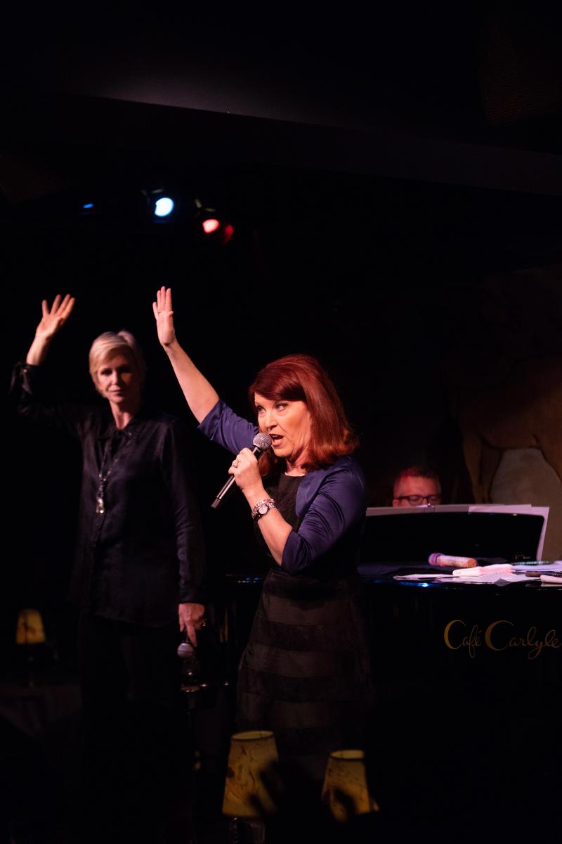 Review: TWO LOST SOULS Walk Into a Bar in Jane Lynch & Kate Flannery's Cafe Carlyle Debut Image