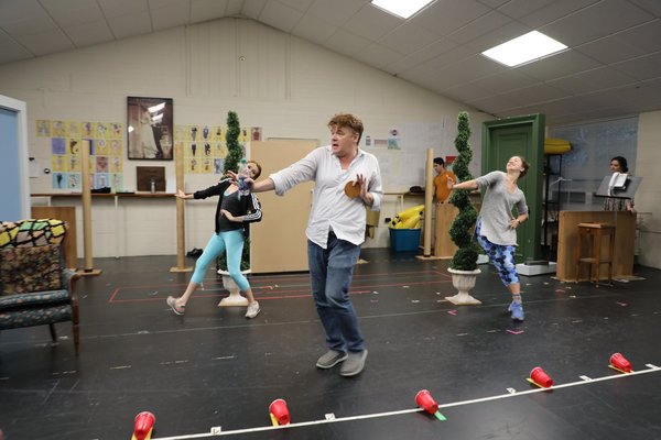 Photo Flash: Go Inside Rehearsals For Goodspeed's THE DROWSY CHAPERONE 