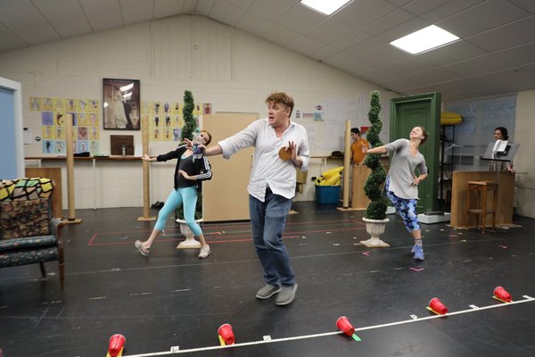 Photo Flash: Go Inside Rehearsals For Goodspeed's THE DROWSY CHAPERONE Image