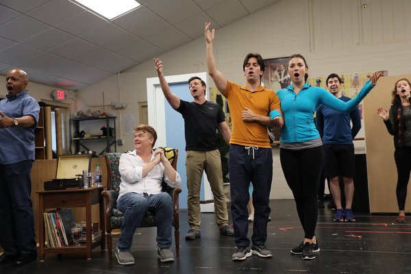 Photo Flash: Go Inside Rehearsals For Goodspeed's THE DROWSY CHAPERONE 