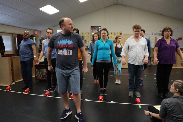 Photo Flash: Go Inside Rehearsals For Goodspeed's THE DROWSY CHAPERONE  Image