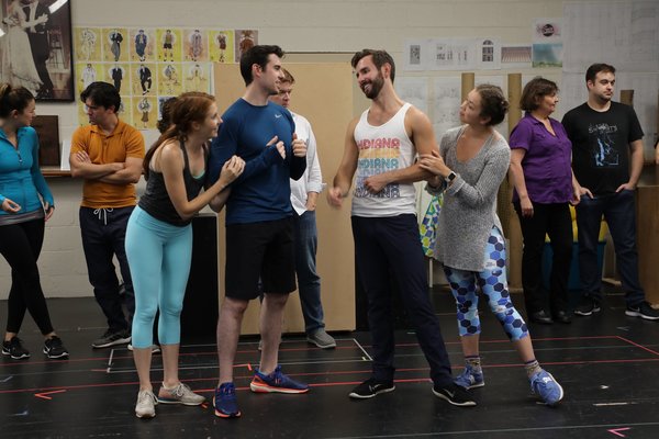Photo Flash: Go Inside Rehearsals For Goodspeed's THE DROWSY CHAPERONE Image