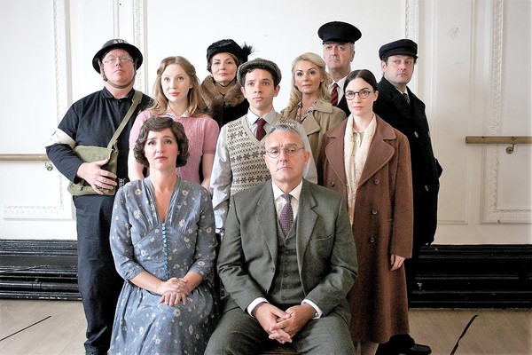 Photo Flash: First Look Of Full Cast In Costume For Premiere Of BY THE WATERS OF LIVERPOOL 