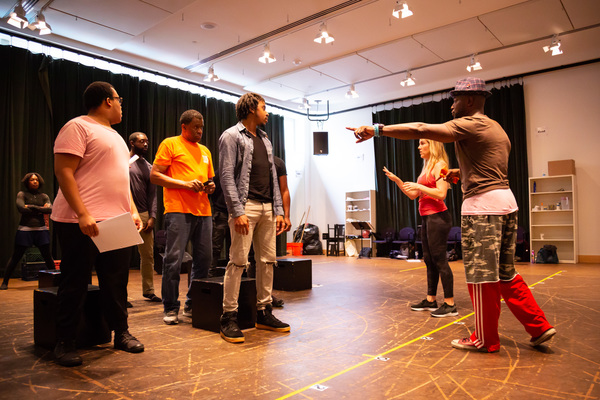 Photo Flash: In Rehearsal with THOUGHTS OF A COLORED MAN Workshop at Arena Stage 