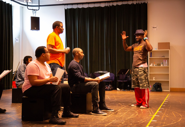 Photo Flash: In Rehearsal with THOUGHTS OF A COLORED MAN Workshop at Arena Stage 