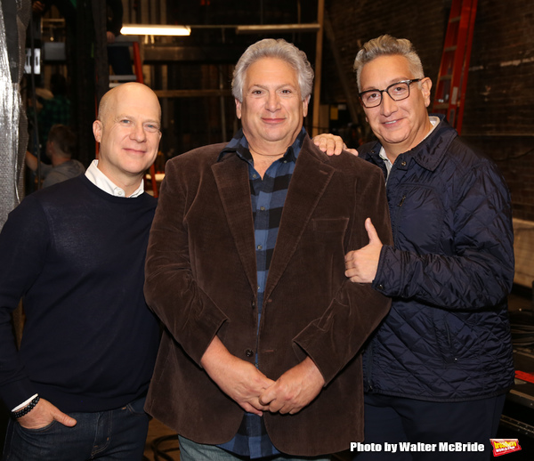 Richie Jackson, Harvey Fierstein and Michael Urie Photo
