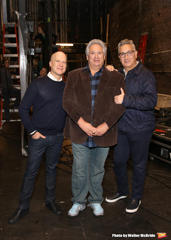 Richie Jackson, Harvey Fierstein and Michael Urie  Photo