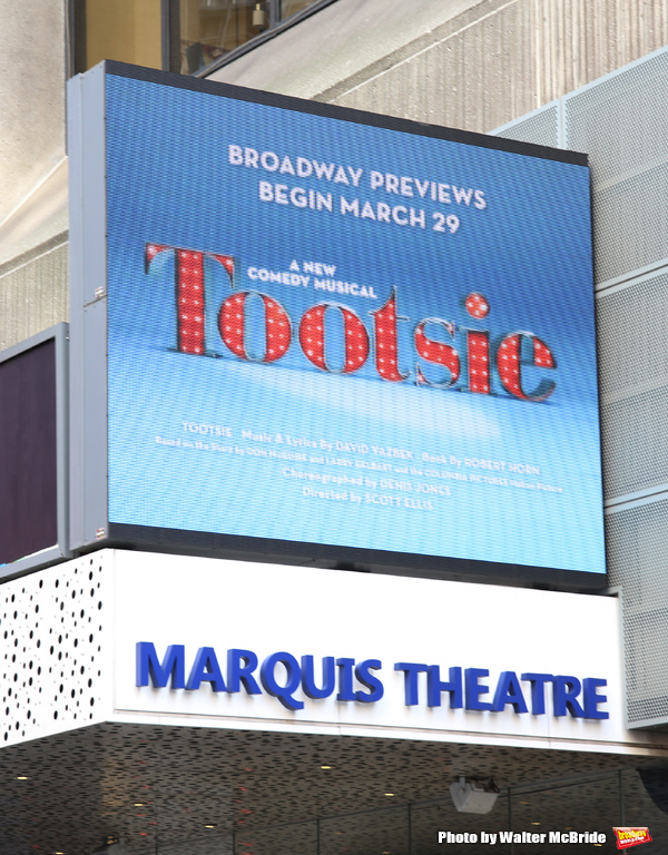Up on the Marquee: TOOTSIE Arrives on Broadway! Image