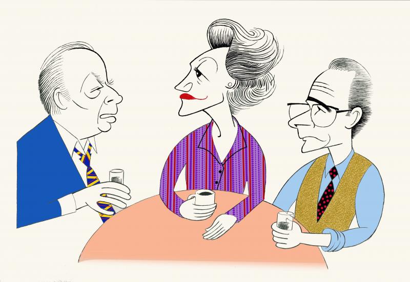 BWW Exclusive: Ken Fallin Draws the Stage - Edie Falco & More in THE TRUE Image